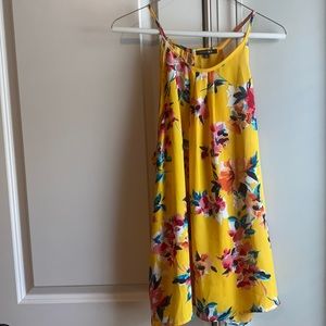 Paper moon floral tank